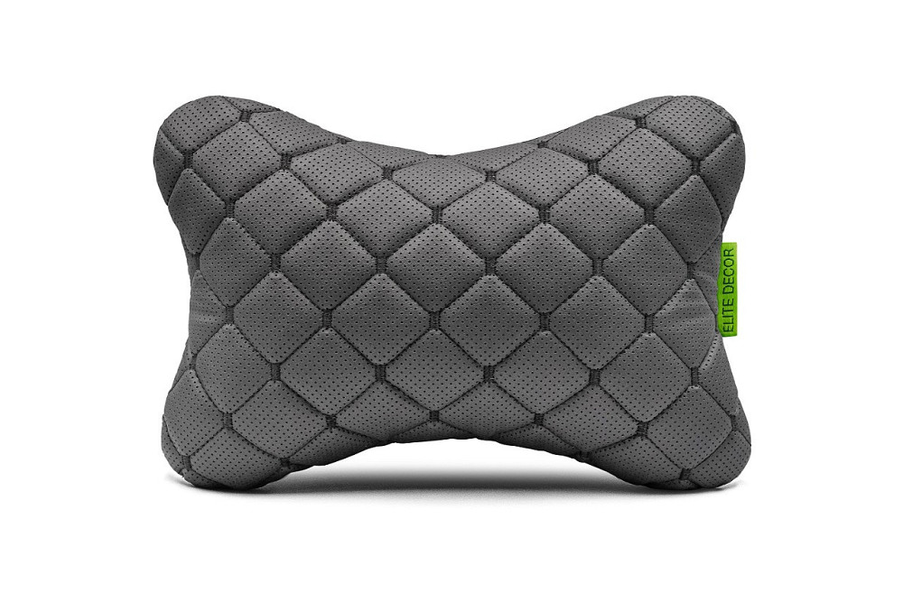 Автомобільний підголівник Comfort Trip AMF 003-1 300x220x100 з екошкіри чорний Дніпро - фото 7