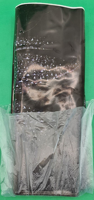 Пакет середній, щільний, ламінований із петльовою ручкою "Блек" (44х43+3) 95 мк КВС (50 шт) Харків - фото 2