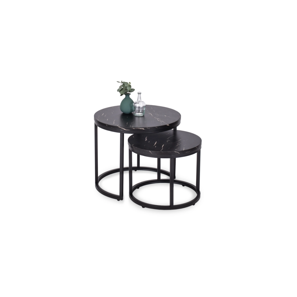 Журнальний столик AMARO чорний (ефект мармуру)/чорний (к-кт) Киев - изображение 8