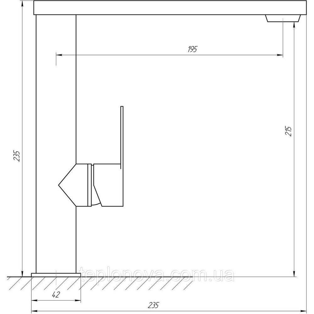 Смеситель для кухни TOPAZ SARDINIA TS 8822-H18 Черновцы - изображение 4