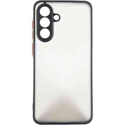 Чохол до мобільного телефона Dengos Kit Samsung Galaxy A56 Matte + glass (Black) (DG-KM-141) Вінниця