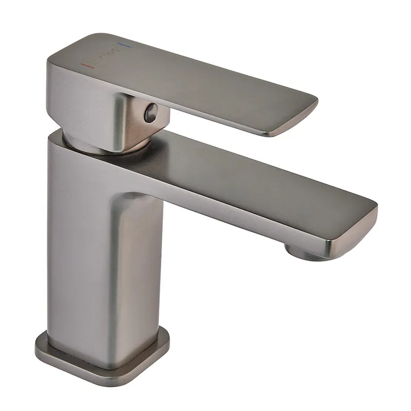 Смеситель для умывальника Haiba Kubus 001 Graphite HB4001 Харьков - изображение 1