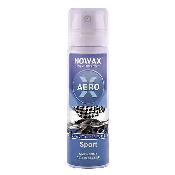 Ароматизатор Nowax X Aero Sport, 75ml у вигляді спрею Київ