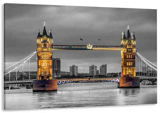 Картина холст у вітальню / спальню   Велика Британія     MLP_80 ( 60х30см ) 80х160см Київ