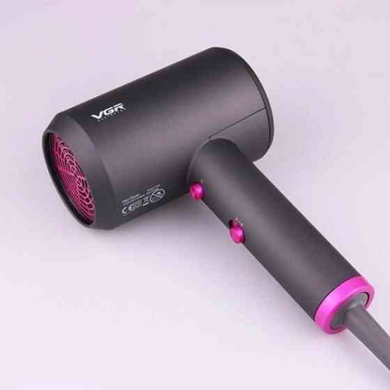 Електричний фен для гладкого волосся VGR, Фен для укладання середнього волосся з потужним мотором FO-17 Івано-Франківськ