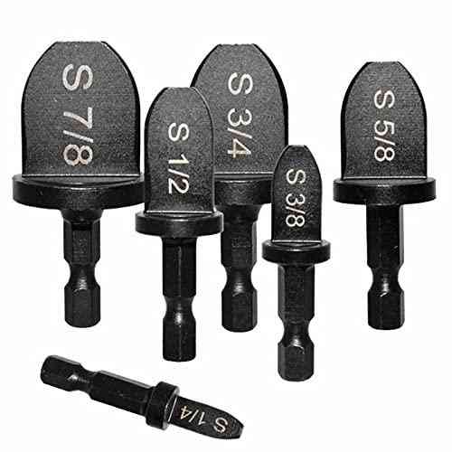 Набор расширителей медных труб 6 шт с фаской, для шуруповерта, развальцовка труб и трубок Киев