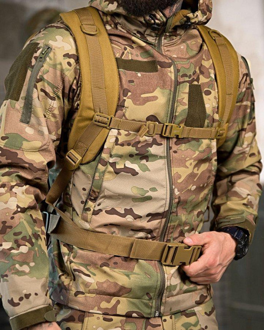 Милитари  рюкзак CHEMP  45 л  койот ПП7861 Одесса - изображение 9