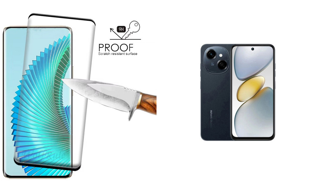 Захисне скло HyperGlass Pro для Tecno Spark Go 1 KL4 – максимальна чутливість та захист Київ - фото 1
