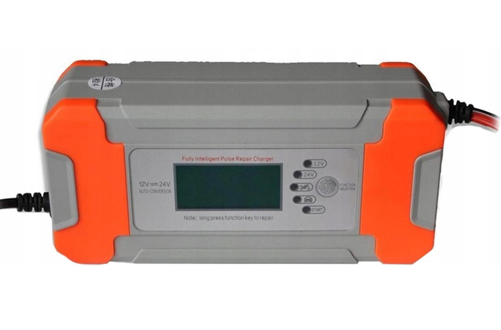 Автомобильное зарядное устройство 12/24V 8А для аккумуляторов c LCD дисплеем Винница - изображение 3