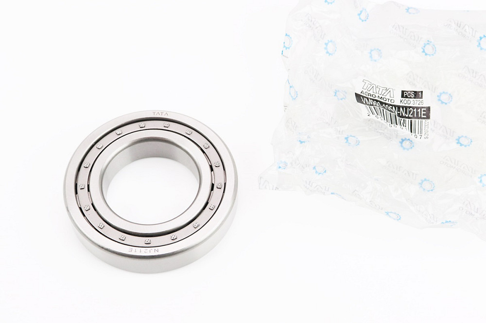 Підшипник роликовий NJ211 (55x100x21) колінвалу (NJ211E) Київ - фото 1