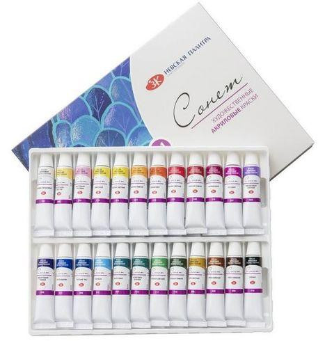 Набір фарб акріловихПрофесійна 24 кол., 10мл. 353569, шт Київ - фото 1