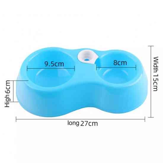 Годівниця поїлка автоматична для собак і для котів (блакитний) Вінниця
