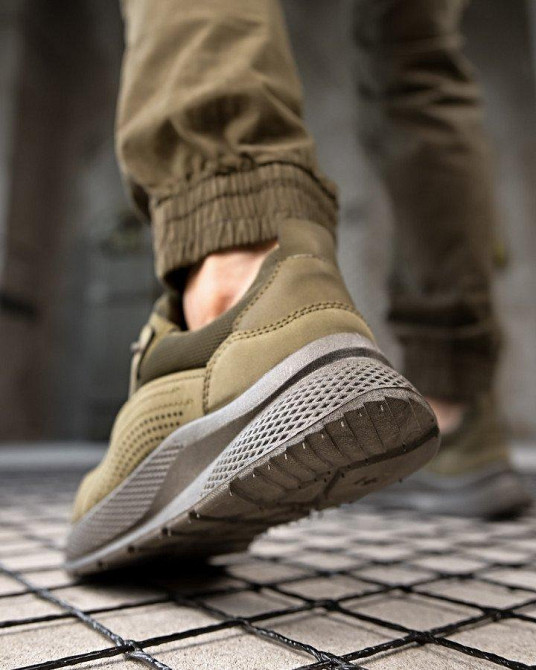 Демисезонныем милитари  кроссовки oliva ПП7867 Одесса - изображение 7