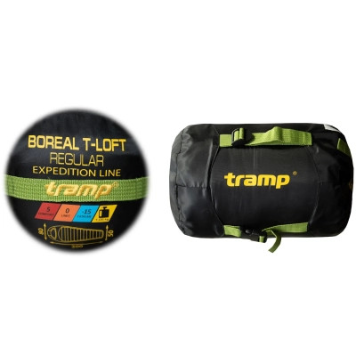 Спальный мешок Tramp Boreal Long кокон лівий green/grey (UTRS-095L-L) Винница - изображение 7