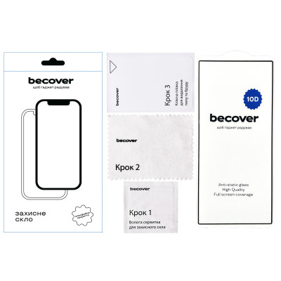 Скло захисне BeCover Samsung Galaxy S24 Ultra SM-S928 10D Black (711362) Вінниця - фото 2