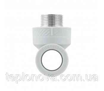 Тройник с резьбой PPR ø25х3/4'' (Полипропилен)  Raftec 25мм НН 3/4