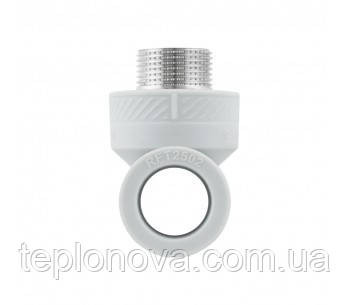 Тройник с резьбой PPR ø25х3/4'' (Полипропилен)  Raftec 25мм НН 3/4