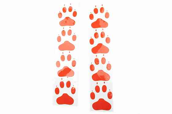 Наклейки (набор) AIL (37x10см, красные) (#HQ207W) Мукачево