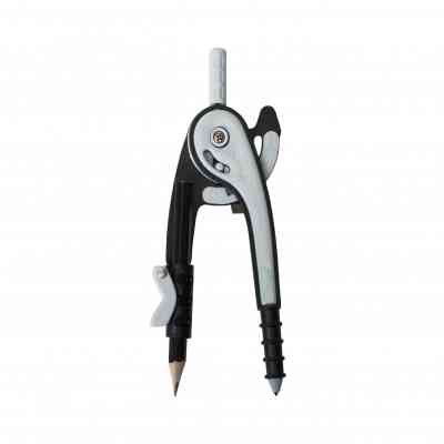 Циркуль ZiBi зі шкалою в блістері, червоно-жовтогарячий, SMART Line (ZB.5396-05) Вінниця