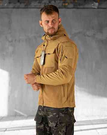 Тактична флісівка куртка Esdy combo coyot ВТ6630 Одеса