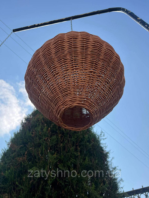 Люстра из лозы красивая Киев - изображение 1