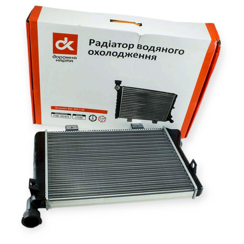 Радіатор охолодження двигуна 2101, 2102, 2103, 2106, 2121 Мукачево - фото 2