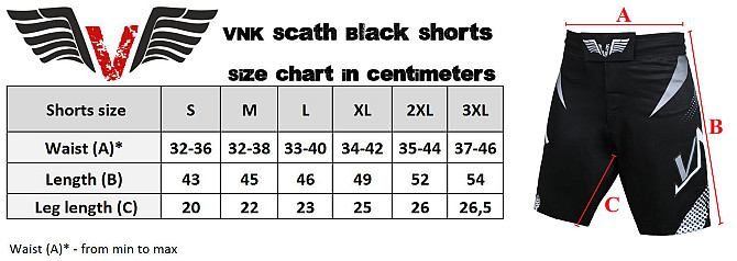Шорти VNK Scath Black 3XL Кам'янське - фото 8