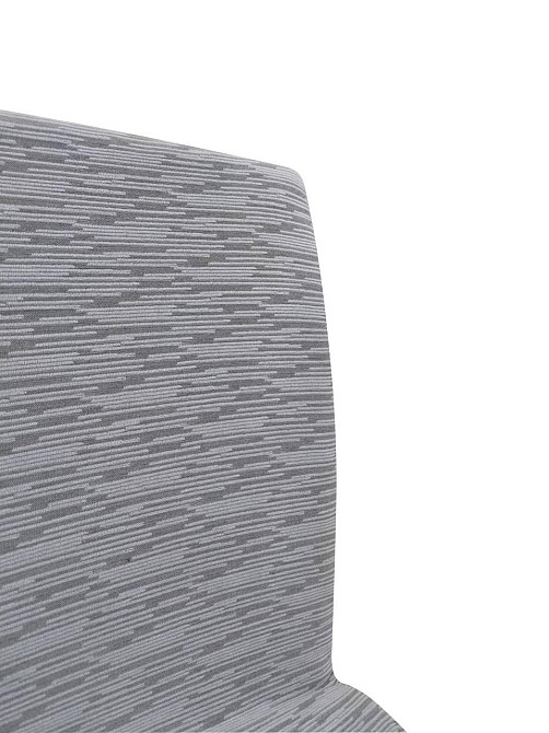 Универсальный натяжной чехол на стул со спинкой жаккард абстракция милано Royan 0090 Белая Церковь - изображение 3