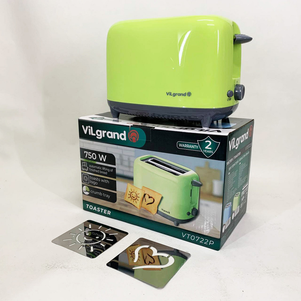 Тостери для дому, Тостер з висувним піддоном для крихт, Тостер з декількома відсіками OX-48 Львів - фото 14