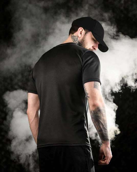 Тактическая футболка   Oblivion black Страха нет ДЛ6588 Одесса - изображение 3