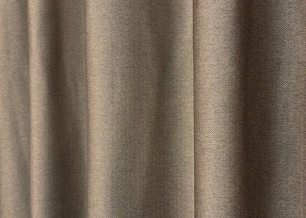 Комплект штор на люверсах VR-Textil Шенилл однотонный № 1906ш Светло-коричневый 150х250 см 2 шт (37-0297) Киев - изображение 8