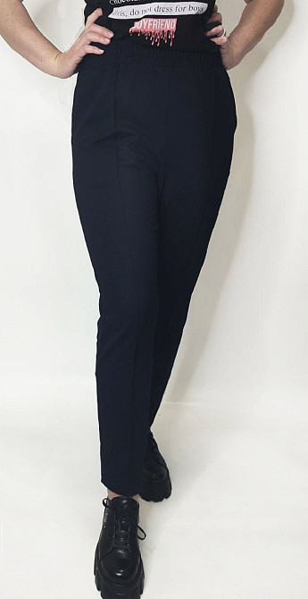 Брюки женские трикотажные Черный 46/48 Харьков - изображение 4