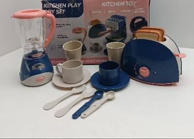 Дитячий ігровий набір побутової техніки: кавоварка, міксер, блендер, тостер 28917 Луцьк - фото 3