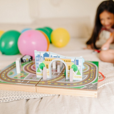 Игровой набор Melissa&Doug деревянный футляр "Город" (MD30141) Винница - изображение 5