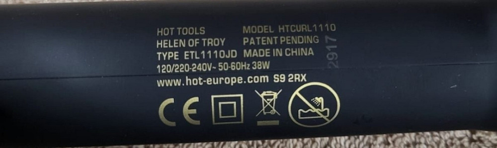 Професійна плойка для локонів Hot Tools Black Gold Curlba. Харків - фото 4