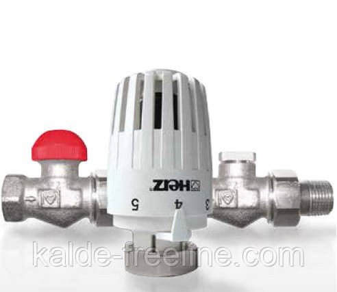 Термостатичний комплект HERZ Project (TS-90-V) прямой 1/2