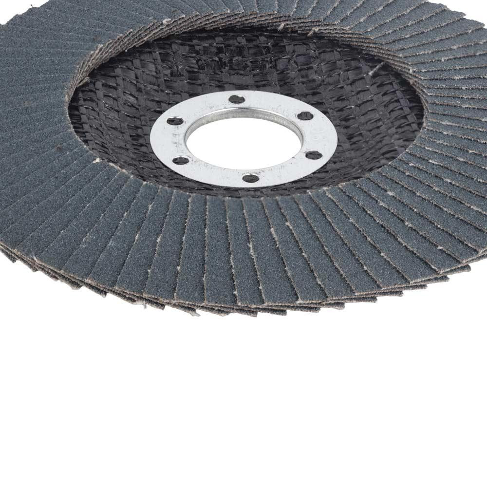 Круг лепестковый торцевой Т29 (конический) ZA Ø125мм P120 SIGMA (9173561) Ровно - изображение 6