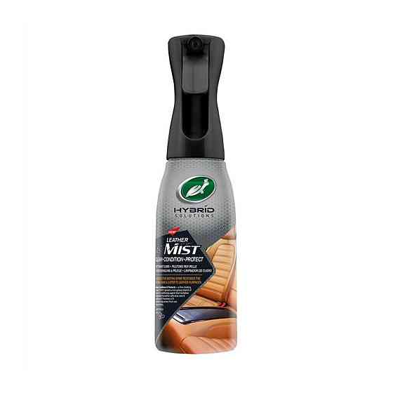 TURTLE WAX HS LEATHER FLAIROSOL 591 мл — Очисник-кондиціонер шкіри з алое та чистотілом, засіб для догляду за шкіряним салоном | 5 Ковель
