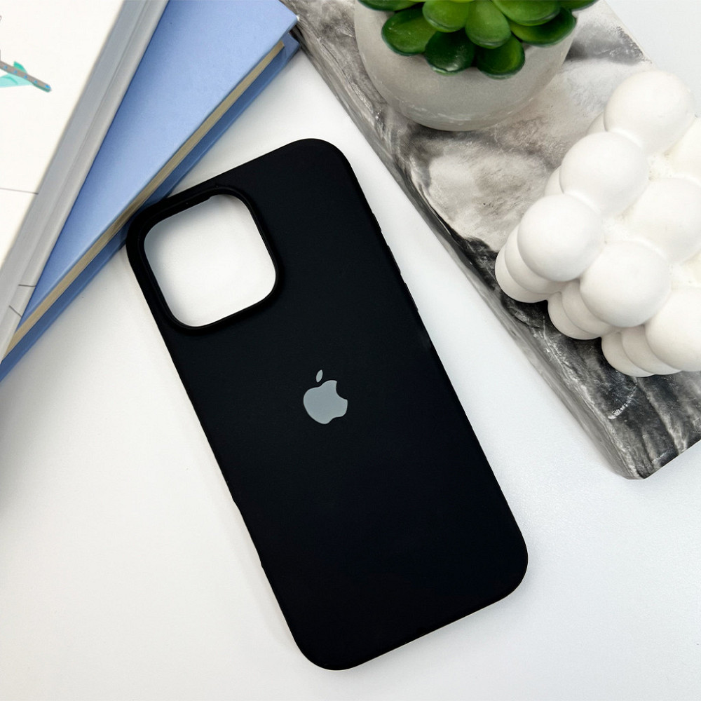 Чохол для смартфона Silicone Full Case AA Open Cam for Apple iPhone 16 Pro 14,Black Киев - изображение 6