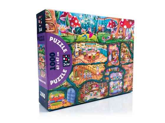 Пазли De.tail Будиночок мишенят DT1000-15 ТМ VLADI TOYS Київ