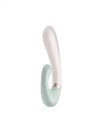 Смарт вібратор-кролик із підігрівом Satisfyer Heat Wave Mint Львів
