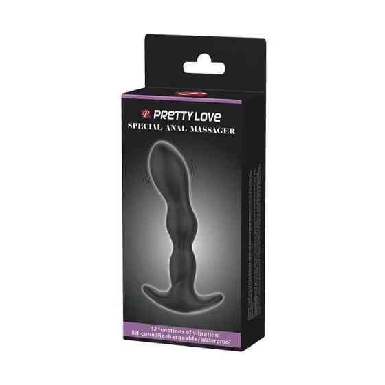 Анальний стимулятор з вібрацією BI-040068 Sex Aura Київ