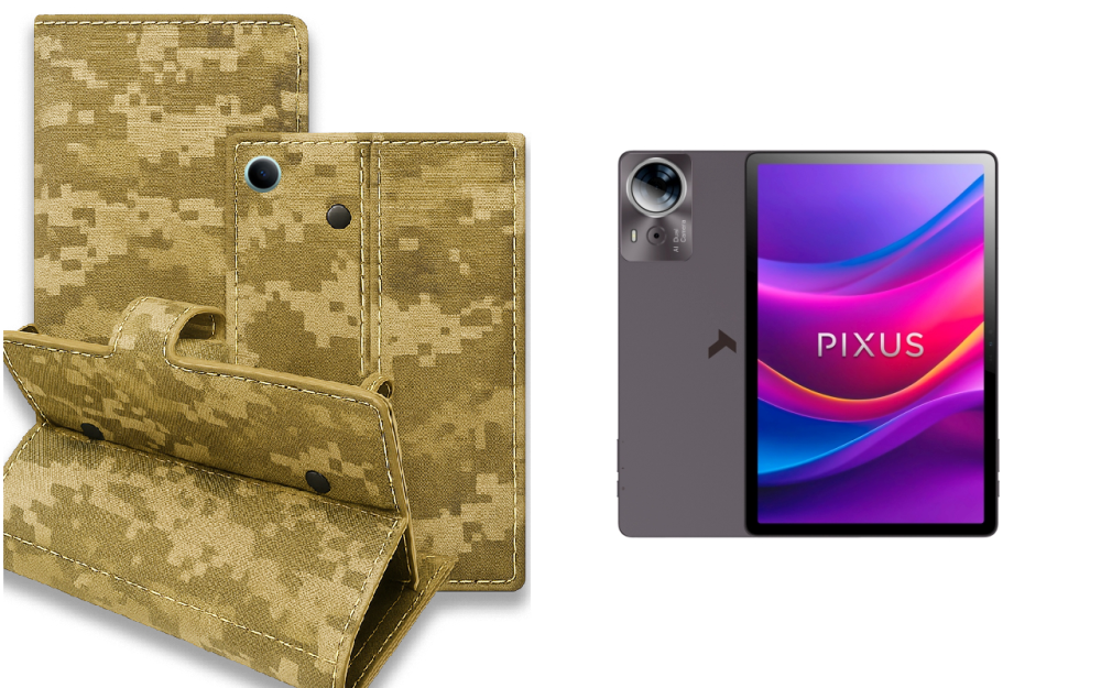Книжка-трансформер для планшета Pixus Combo, колір Black Pixel Київ - фото 1