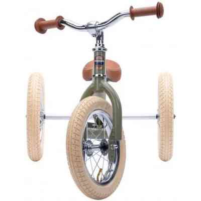 Беговел Trybike трехколесный балансирующий оливковый (TBS-2-GRN-VIN+TBS-100-TKV) Винница