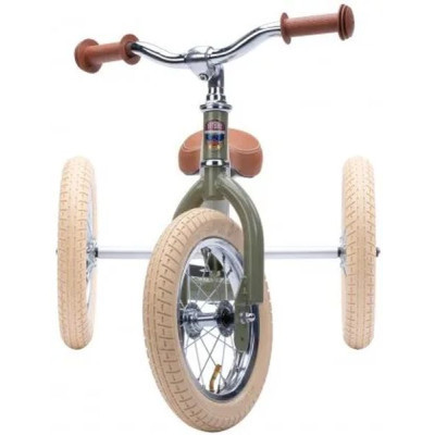 Беговел Trybike трехколесный балансирующий оливковый (TBS-2-GRN-VIN+TBS-100-TKV) Винница - изображение 5