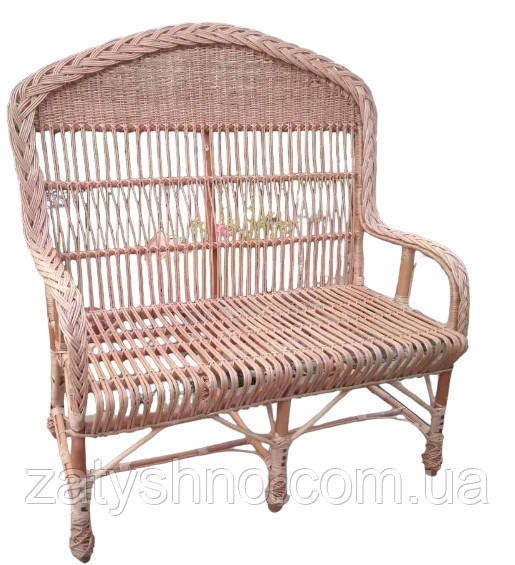 Диван из лозы  с высокой спинкой Киев - изображение 1
