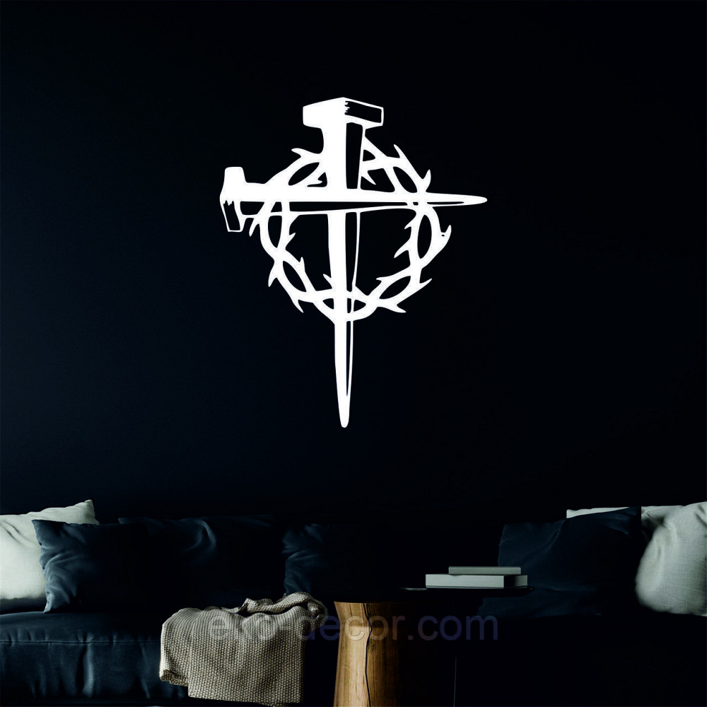 Декоративне настінне Панно «Хрест», Декор на стіну Київ - фото 2