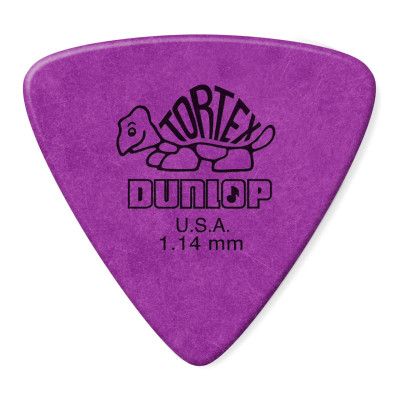 Медиатор Jim Dunlop Tortex Triangle Pick 1.14mm 6 шт. (431P1.14) Вінниця - фото 1