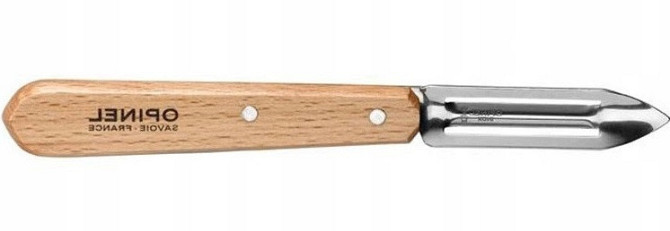 Кухонний Ніж - Овочечистка для овочів та фруктів Opinel (Опінель) No.115 "Essentiels" (001928) Natur Нововолинськ - фото 3