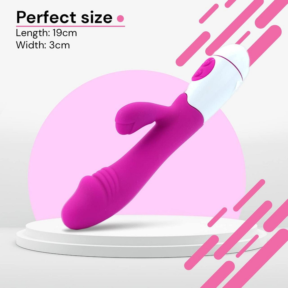 Вибратор Vtin для женщин - стимуляция клитора и точки G - розовый 3о режимов из Германии Днепр - изображение 7